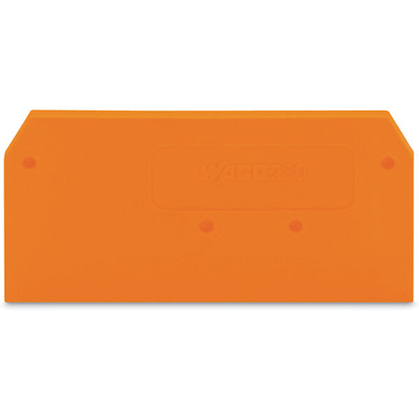 WAGO Abschlußplatte 2,5mm orange 280-309
